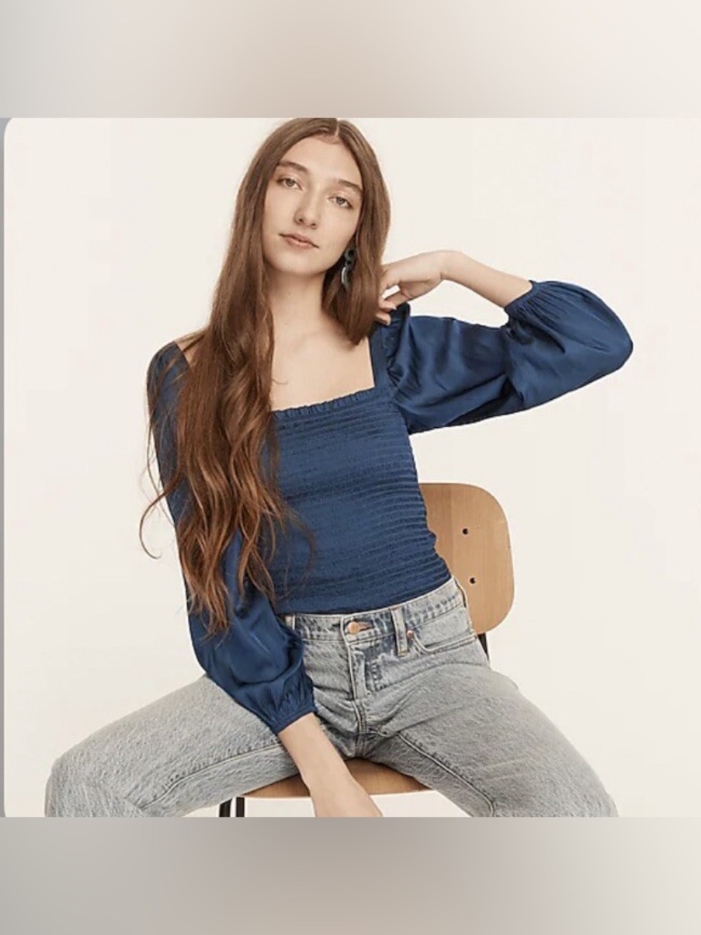 J. Crew Silky Blouse